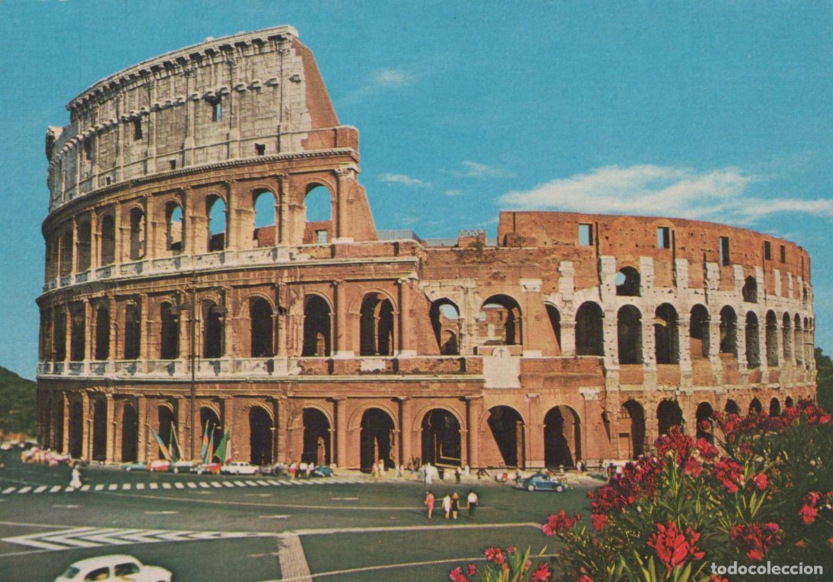 Postcards: Italy Rome Colosseum Ancient Roman Amphitheater Architecture Unposted *YAR276