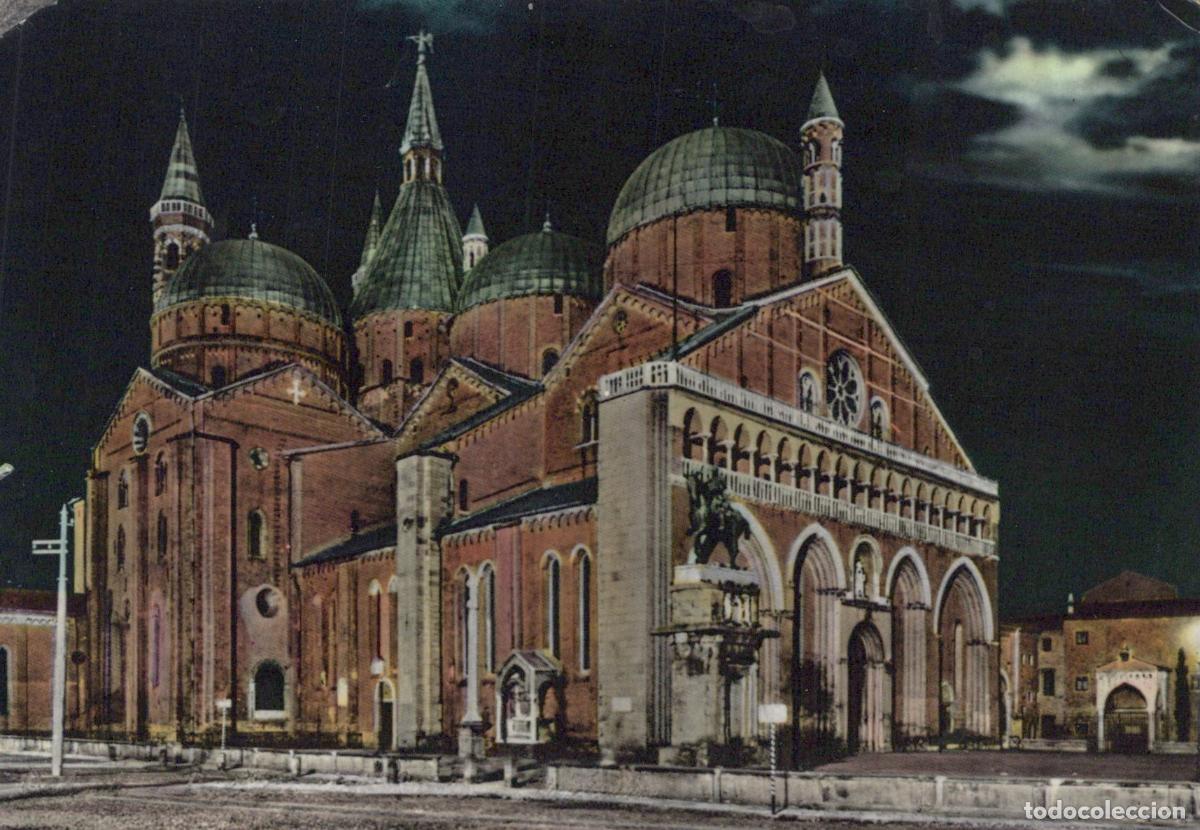 Postcards: Italy Padova Basilica of Saint Anthony By Night Architecture Church *YAR268