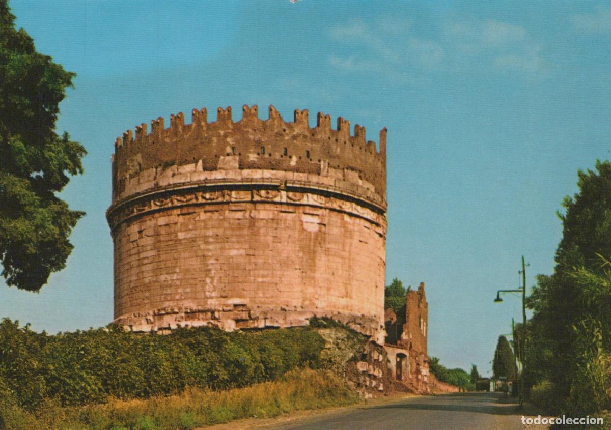 Postcards: Italy Rome Old Appian Way and Tomb of Cecilia Metella Ancient Unposted *YAR294