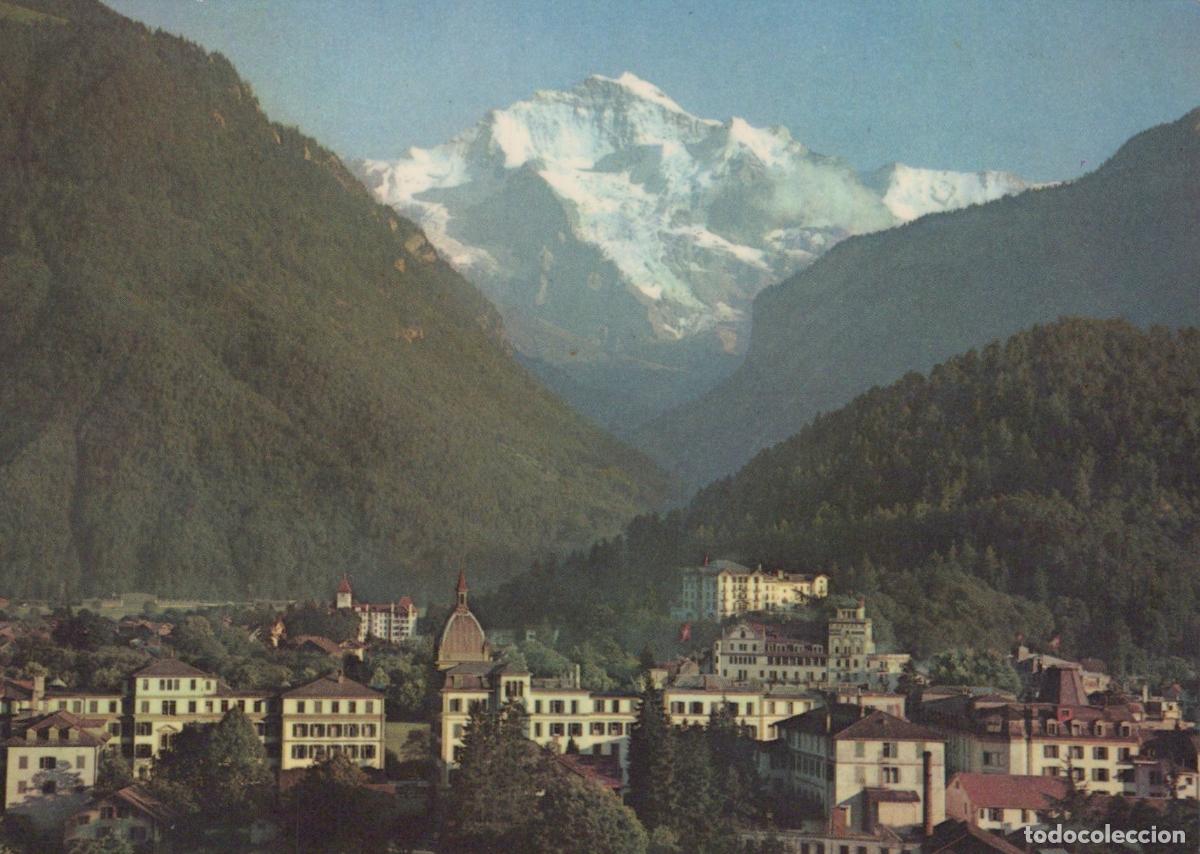 Postcards: Switzerland Interlaken Jungfrau Mountain Panorama Alpine Landscape *YAR301