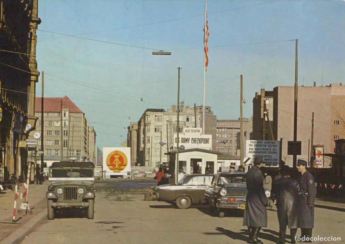 Postais: Germany Berlin Checkpoint Charlie US Army Checkpoint Friedrichstrasse *YAR303