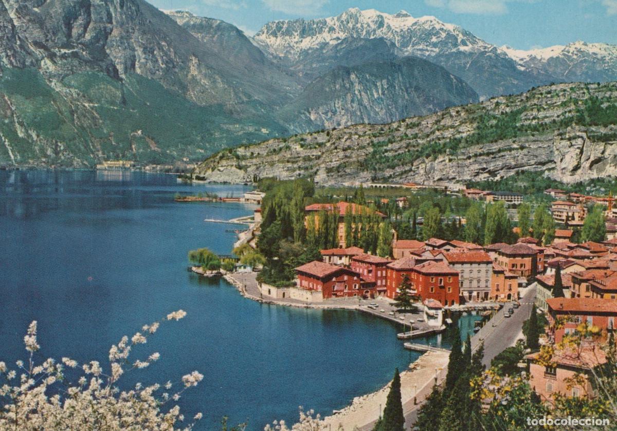 Postales: Italy Torbole Lake Garda Scenic View Town Mountains Landscape Unposted *YAR336