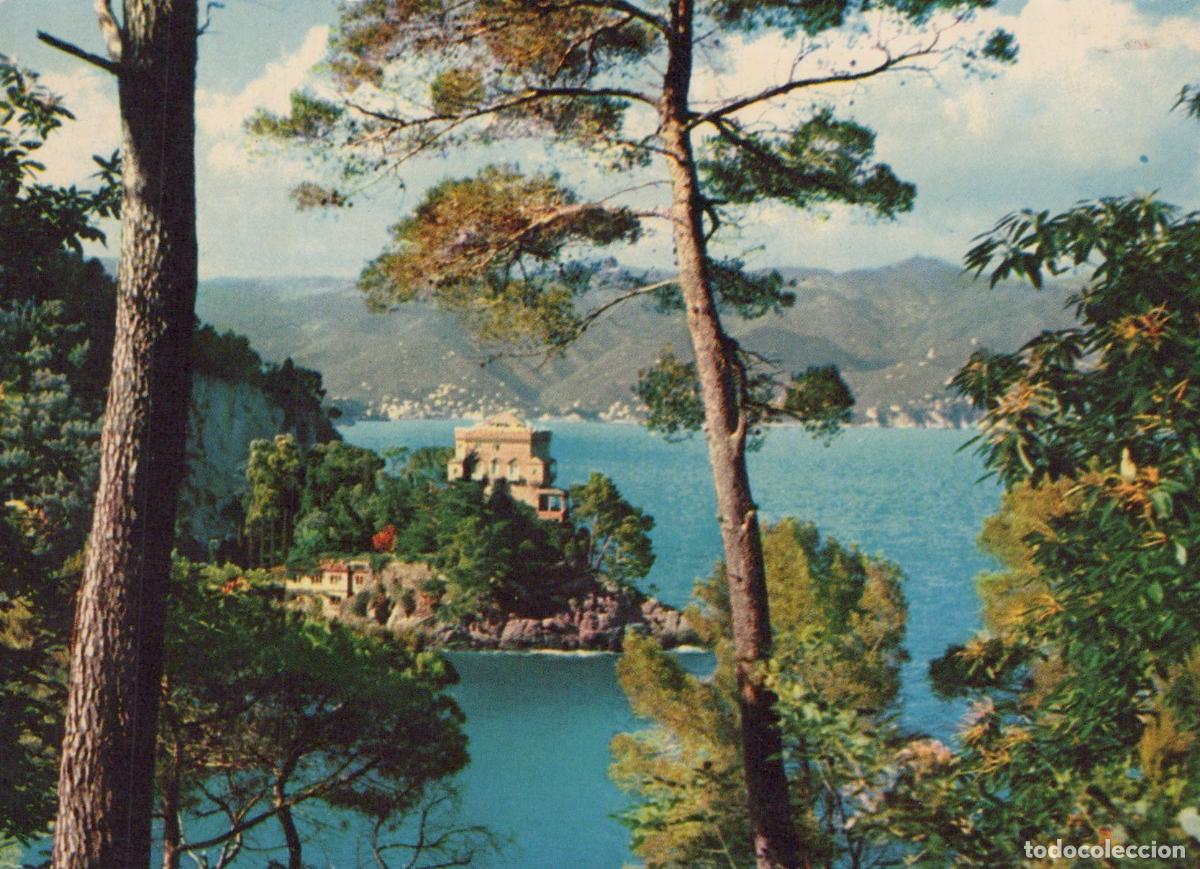 Postales: Italy Paraggi Bay Coastal Landscape With Villa Trees Unposted *YAR323