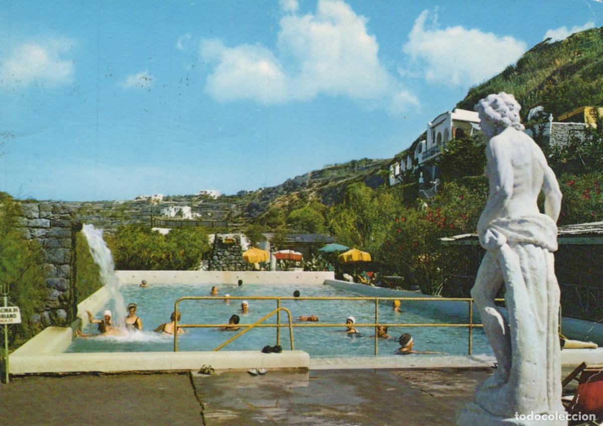 Postales: Italy Forio D Ischia Poseidon Gardens Swimming Pool With Statue *YAR328