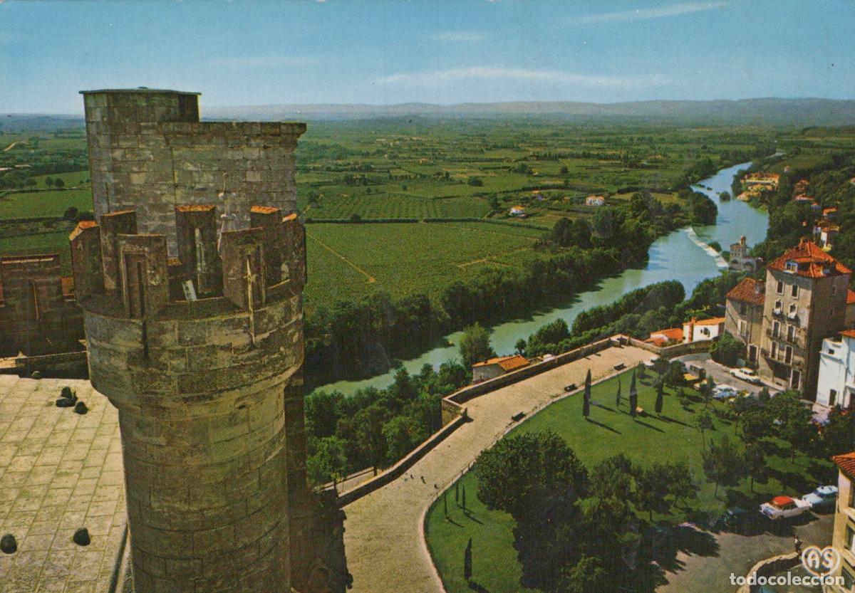 Postales: France B&eacute;ziers Cathedral St Nazaire Towers Over Orb Valley *YAR348