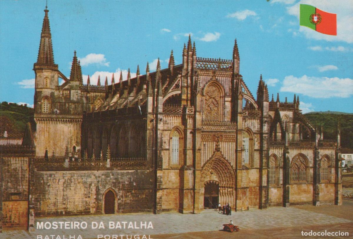 Postales: Portugal Batalha Mosteiro Da Monastery Front West View Unposted *YAR353