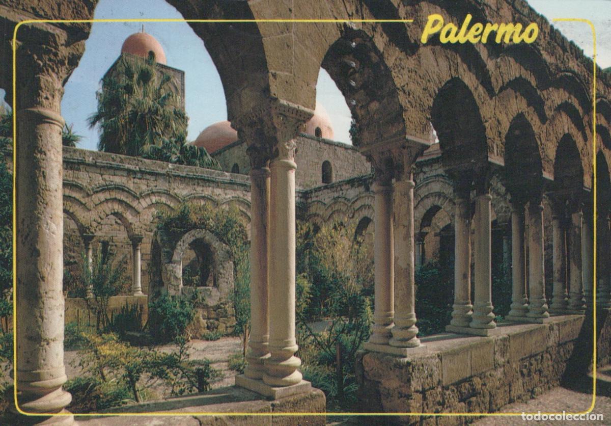 Postkarten: Italy Palermo Church of St Giovanni Degli Eremiti Cloister Garden *YAR379