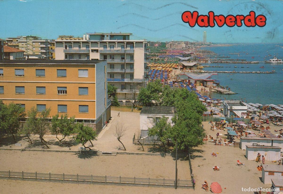 Cartes Postales: Italy Valverde Panoramic View of Beach Hotels and Adriatic Sea *YAR388