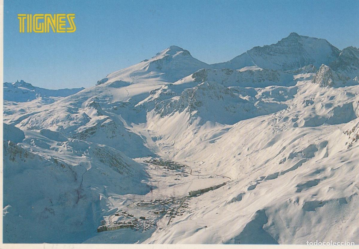Cartes Postales: France Tignes General View of the Station and Grande Motte Mountain *YAR412