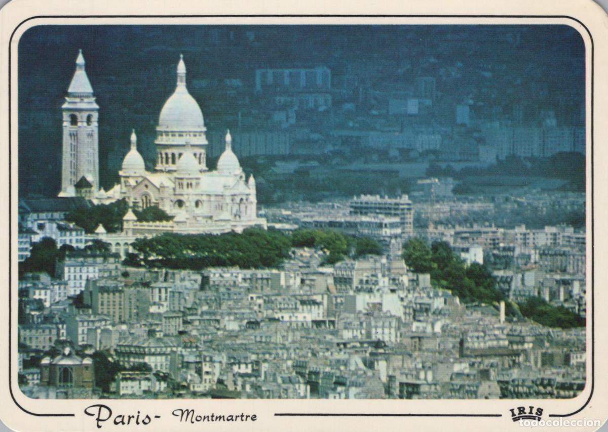 Cartes Postales: France Paris Montmartre Sacr&eacute; C&oelig;ur Basilica Panoramic View Cityscape *YAR405