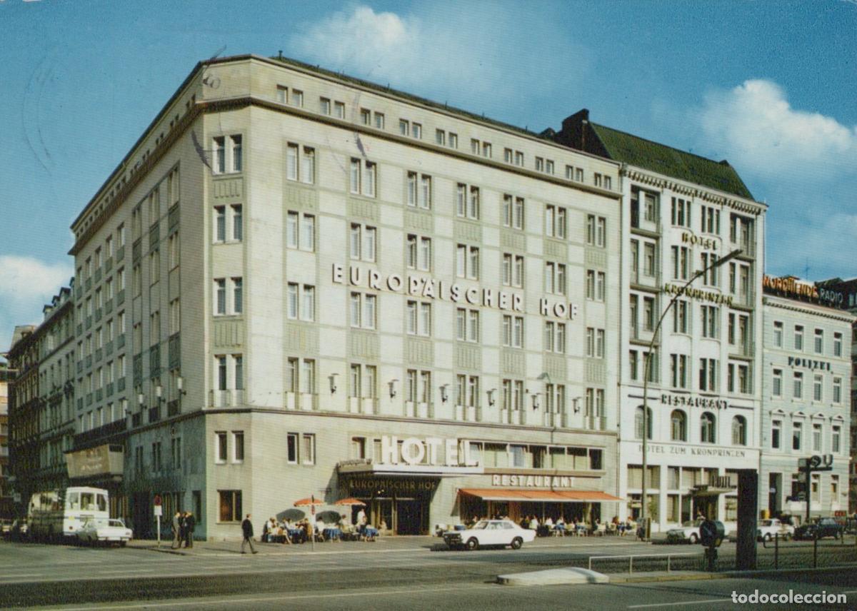 Cartes Postales: Germany Hamburg Hotel Europ&auml;ischer Hof and Hotel zum Kronprinzen Street *YAR404