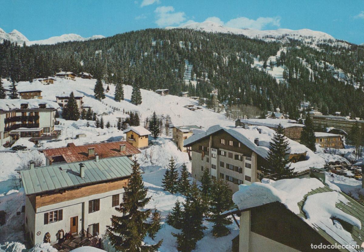 Postkarten: Italy Madonna DI Campiglio Dolomites Winter Panorama Ski Resort *YAR424