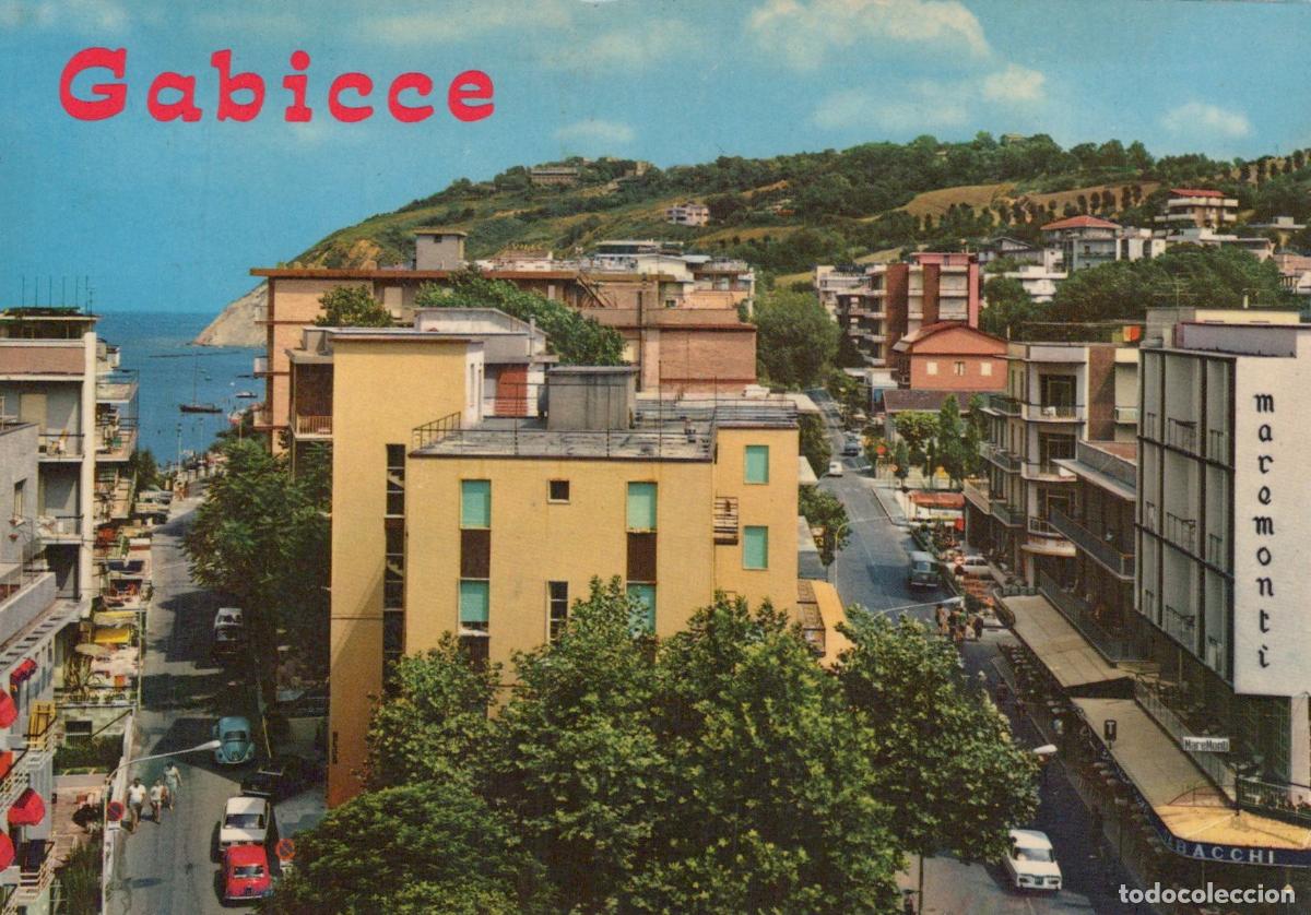Postkarten: Italy Gabicce Mare Gabicce Coastal Town Boulevards and Hotels Landscape *YAR450