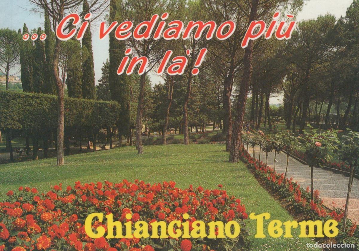 Postkarten: Italy Chianciano Terme Siena Spring Acquasanta the Park Landscape *YAR459