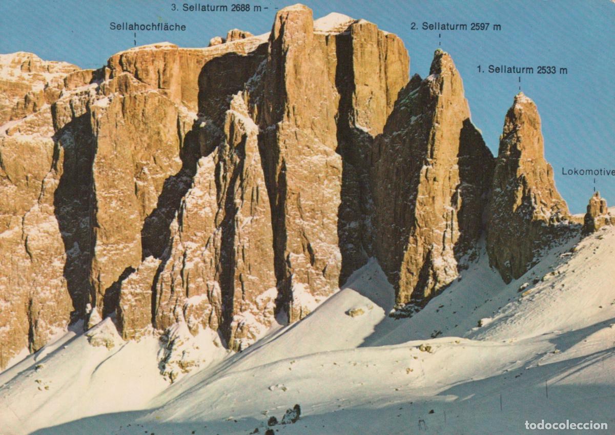Cartes Postales: Italy Dolomites Sella Towers 2533 2688m Winter Landscape *YAR479