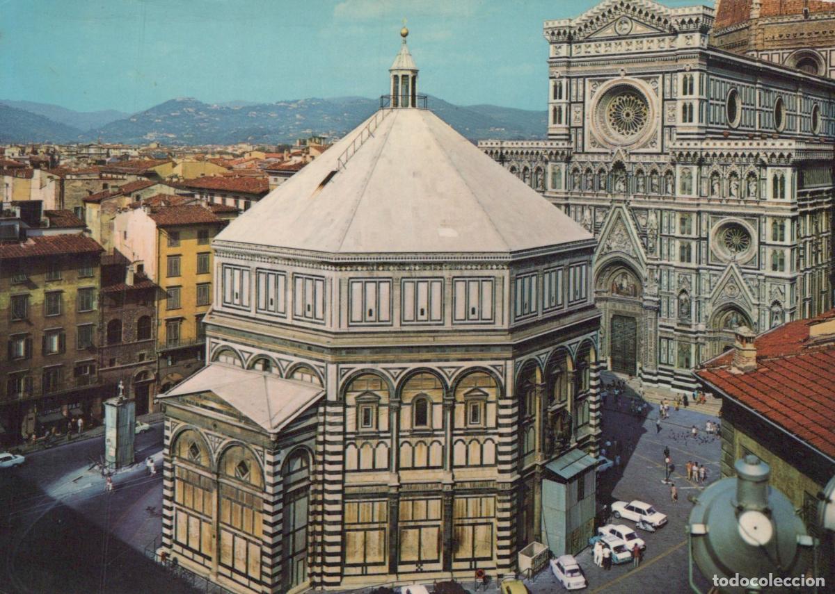 Cartes Postales: Italy Florence Baptistery of St John Duomo Cathedral Architecture *YAR520