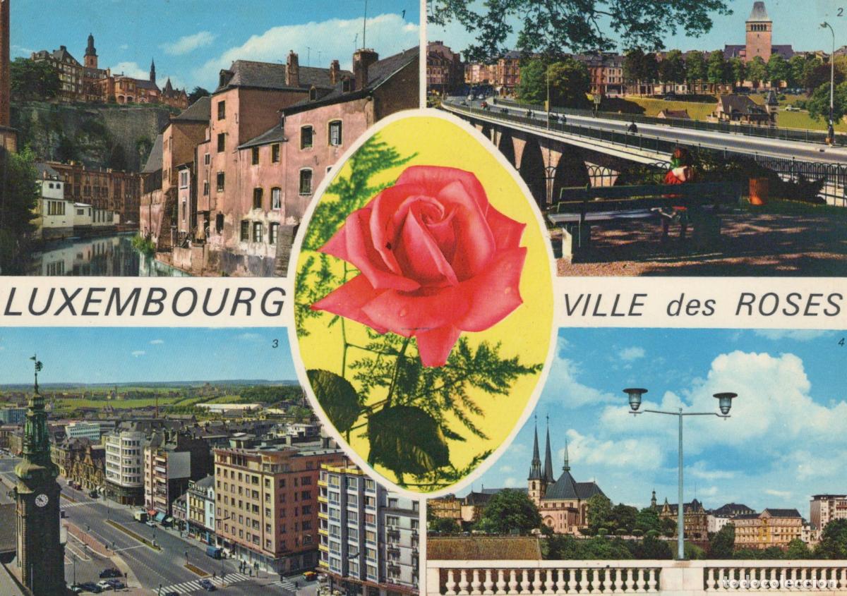 Cartoline: Luxembourg Luxembourg City City Multi View With Rose Alzette Viaduct *YAR525