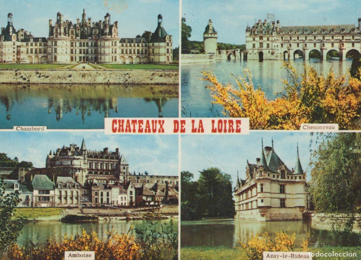 Postales: France Multiple Cities Chateaux de la Loire Chambord Chenonceau Unposted *YAR547
