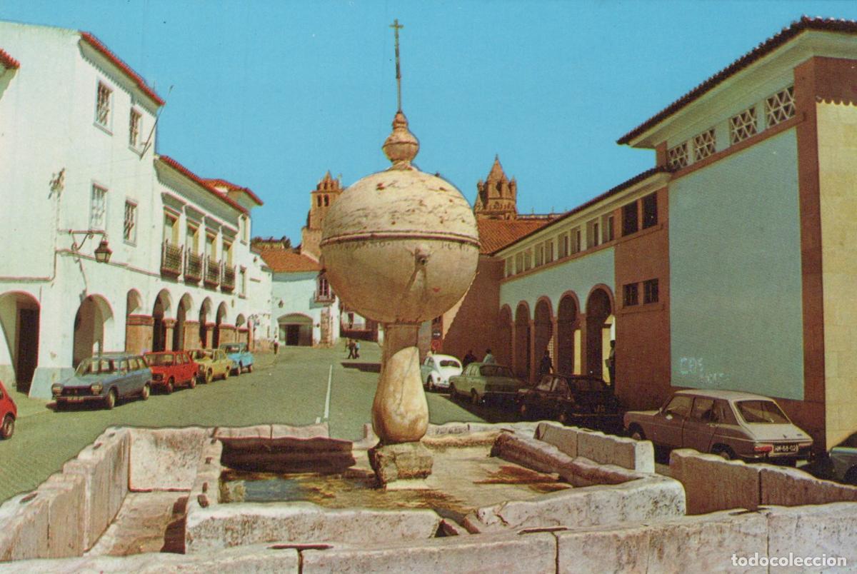 Postkarten: Portugal Evora Portas de Moura Square Renascence Fountain Unposted *YAR560