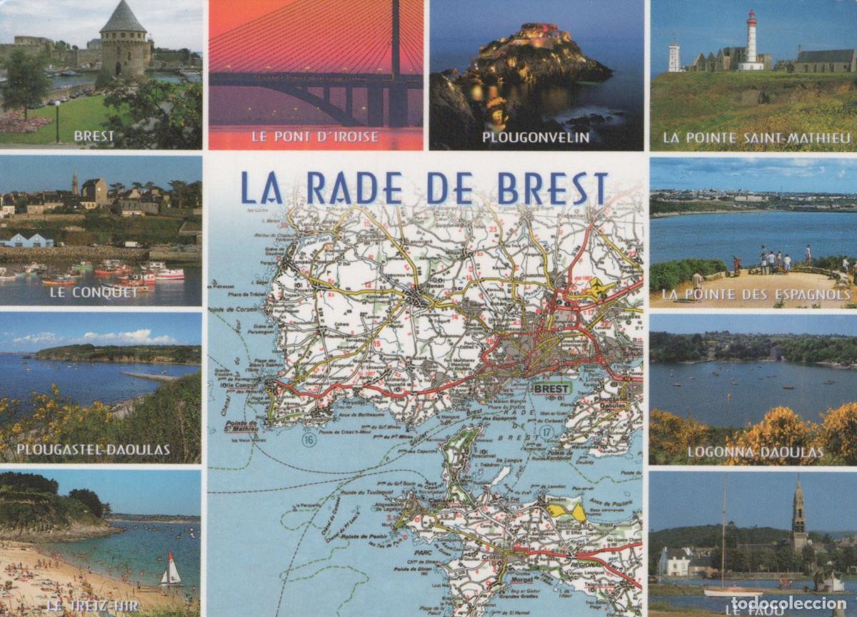 Postales: France Brest Region Multi View le Conquet Plougastel Daoulas Unposted *YAR603