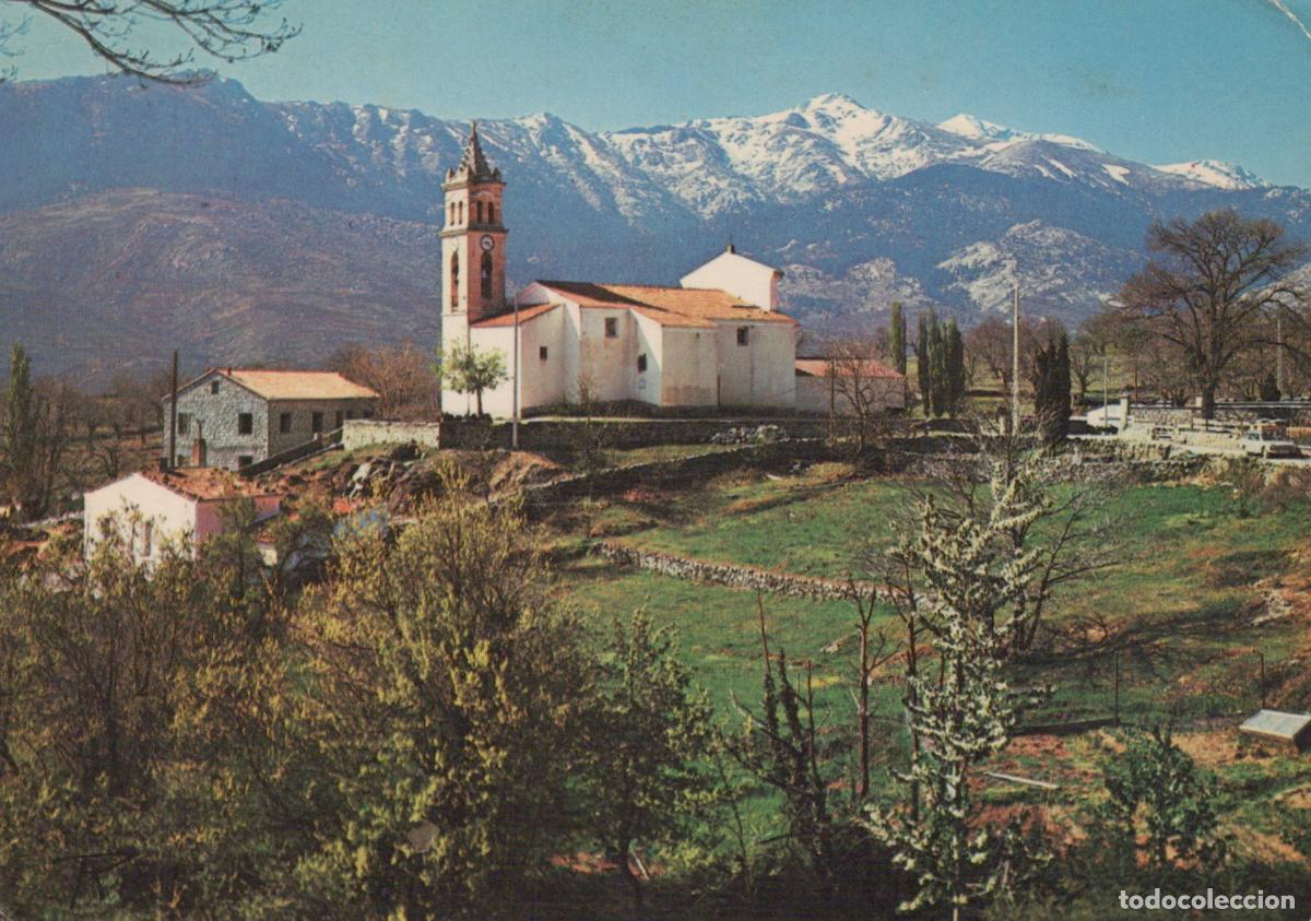 Postales: France Calacuccia L Eglise et le Monte Cinto Mountain Landscape *YAR590