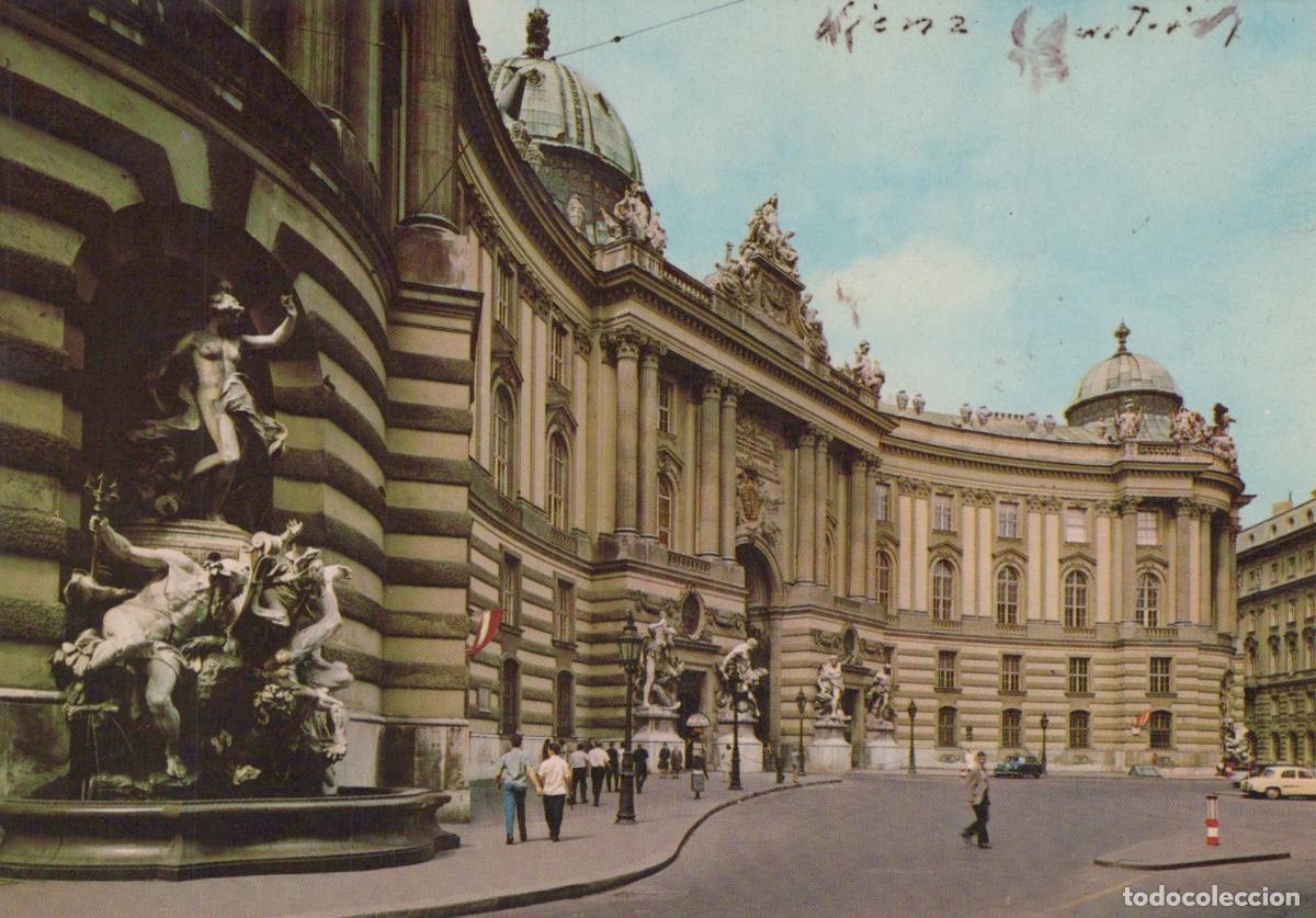 Postales: Austria Vienna Hofburg Palace Michaelertor Fountain Unposted *YAR600