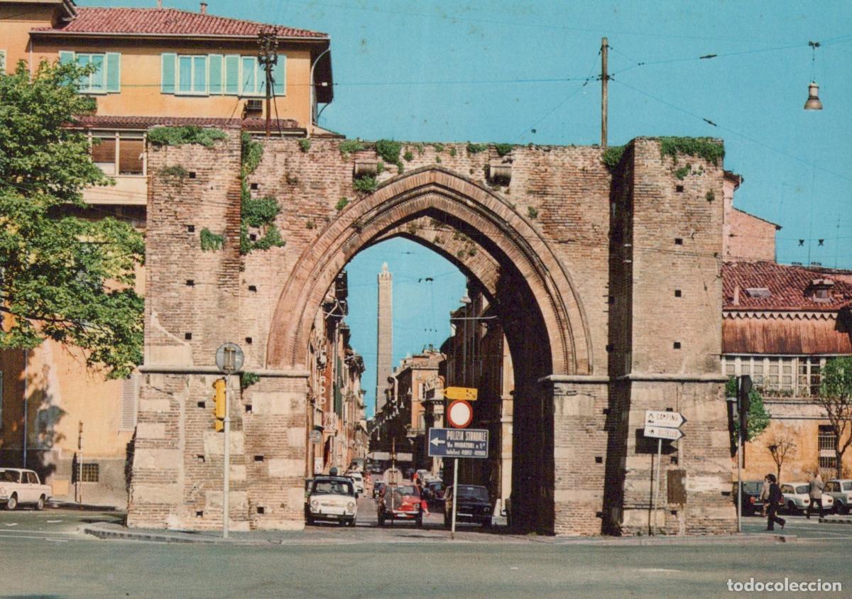 Postcards: Italy Bologna Porta Mazzini Ancient City Gate With Tower View *YAR640