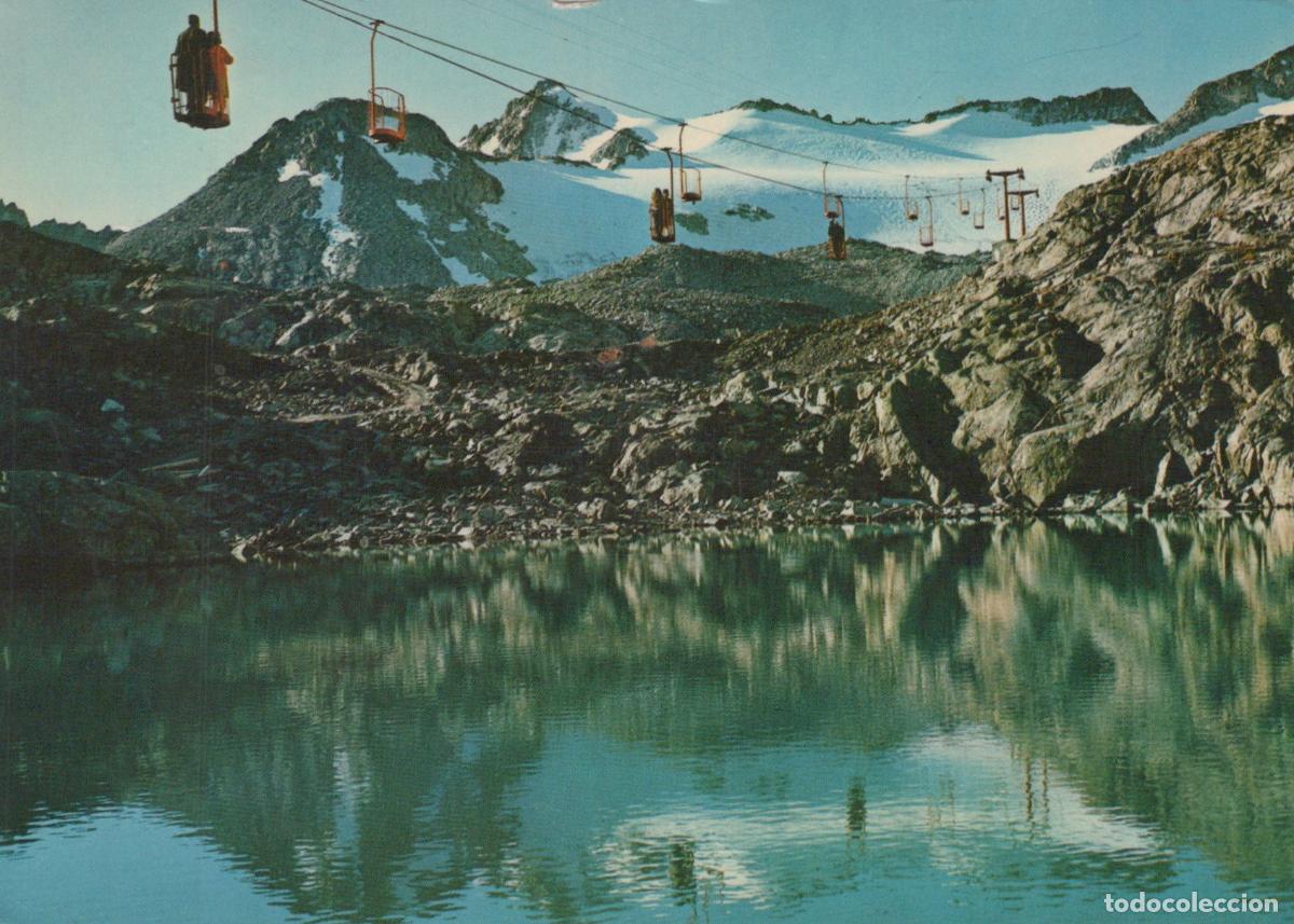 Postkarten: Italy Passo Paradiso Glacier Presena Ski Lift Mountain Lake Landscape *YAR691
