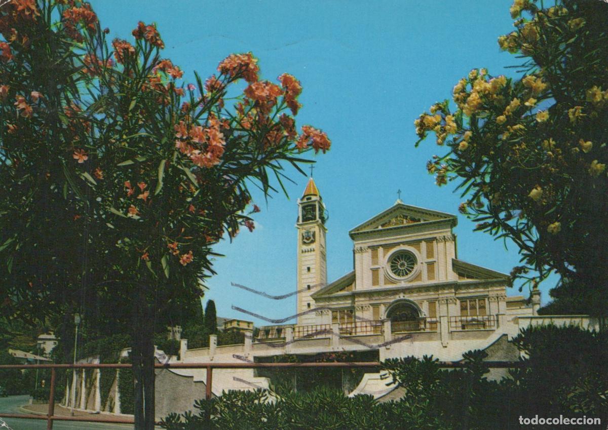 Postkarten: Italy Arenzano Santuario Ges&ugrave; Bambino DI Praga Church and Bell Tower *YAR711