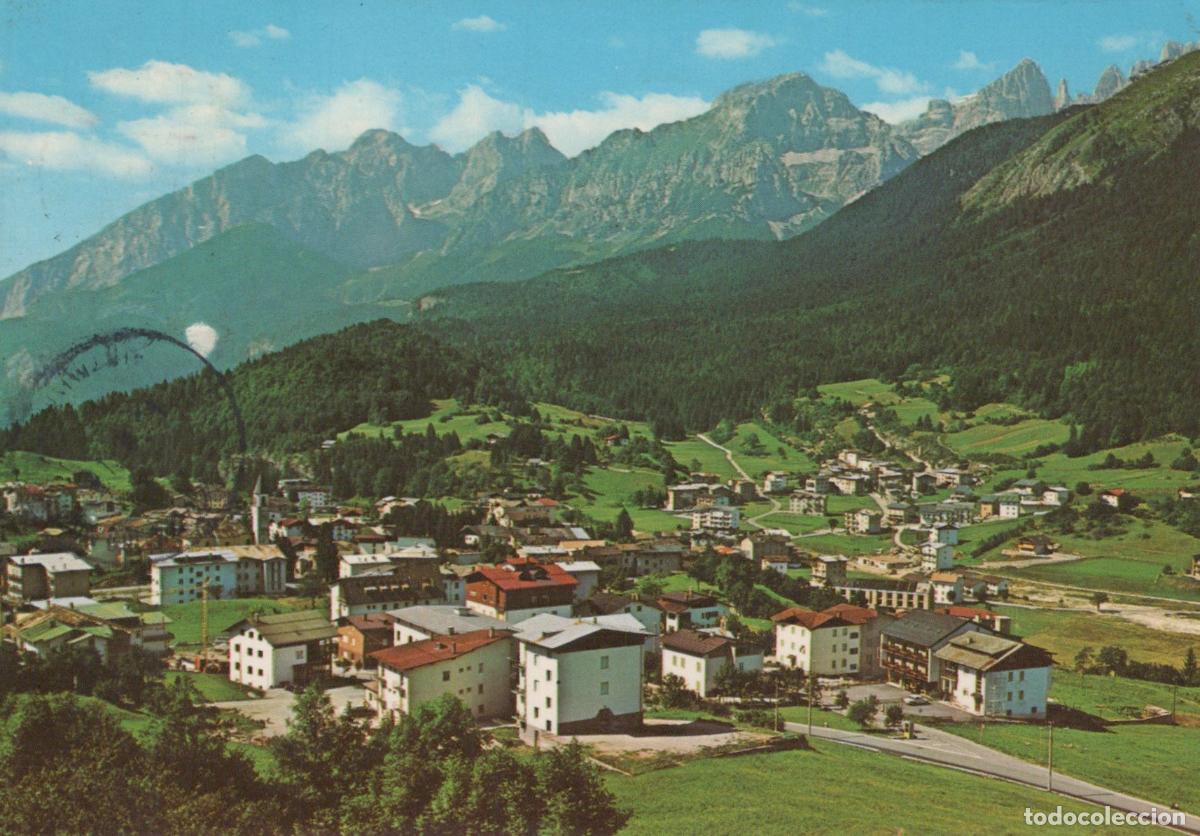 Postkarten: Italy Andalo Panoramic View of Town and Dolomites Mountains *YAR705