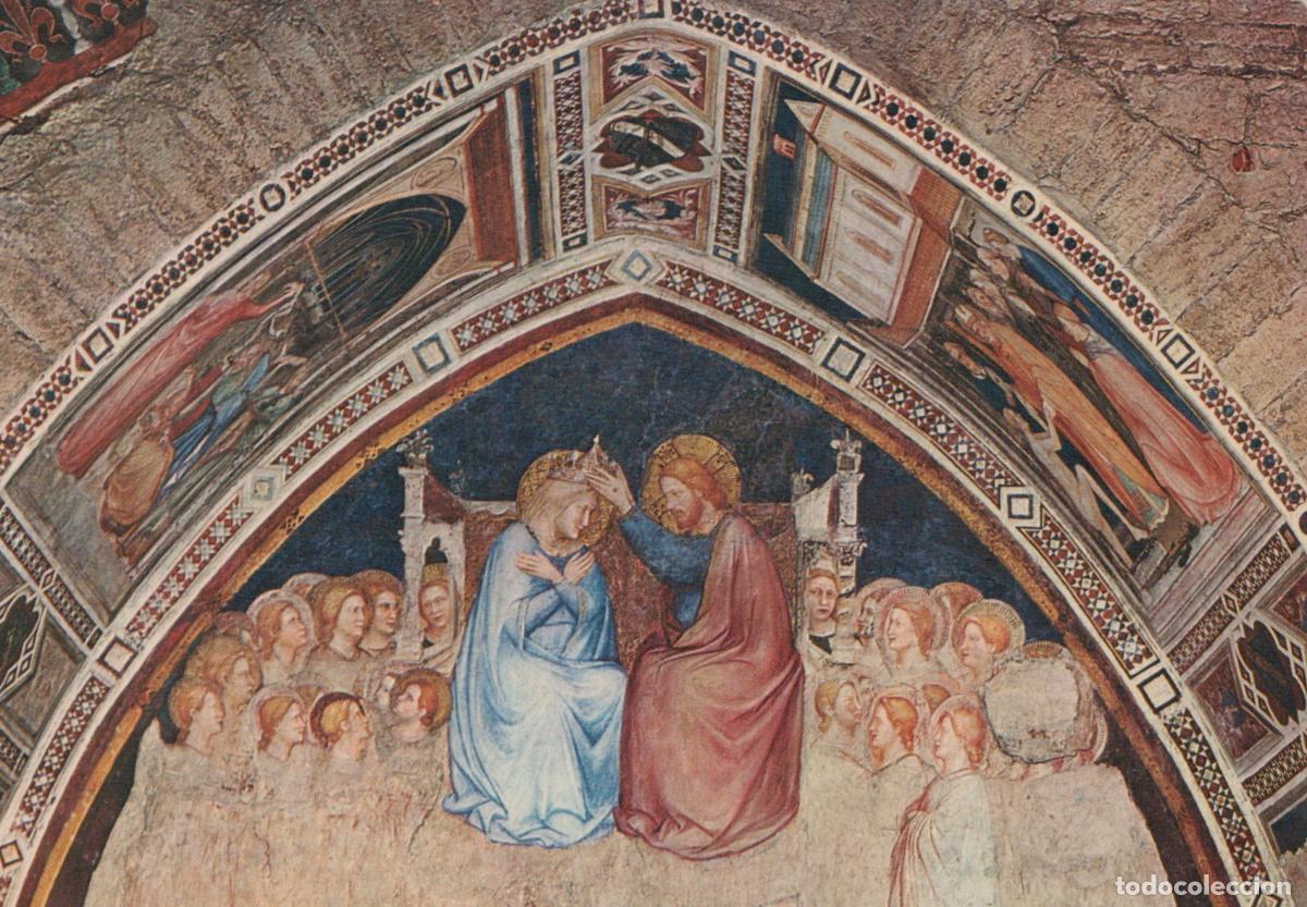 Postkarten: Italy Assisi Basilica S Francesco Puccio Capanna Coronation of Our Lady *YAR718