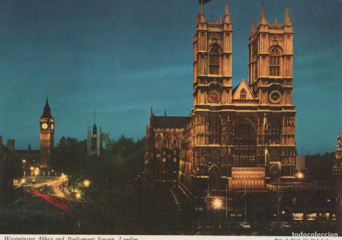 Postcards: United Kingdom London Westminster Abbey Parliament Square Big Unposted *YAR753
