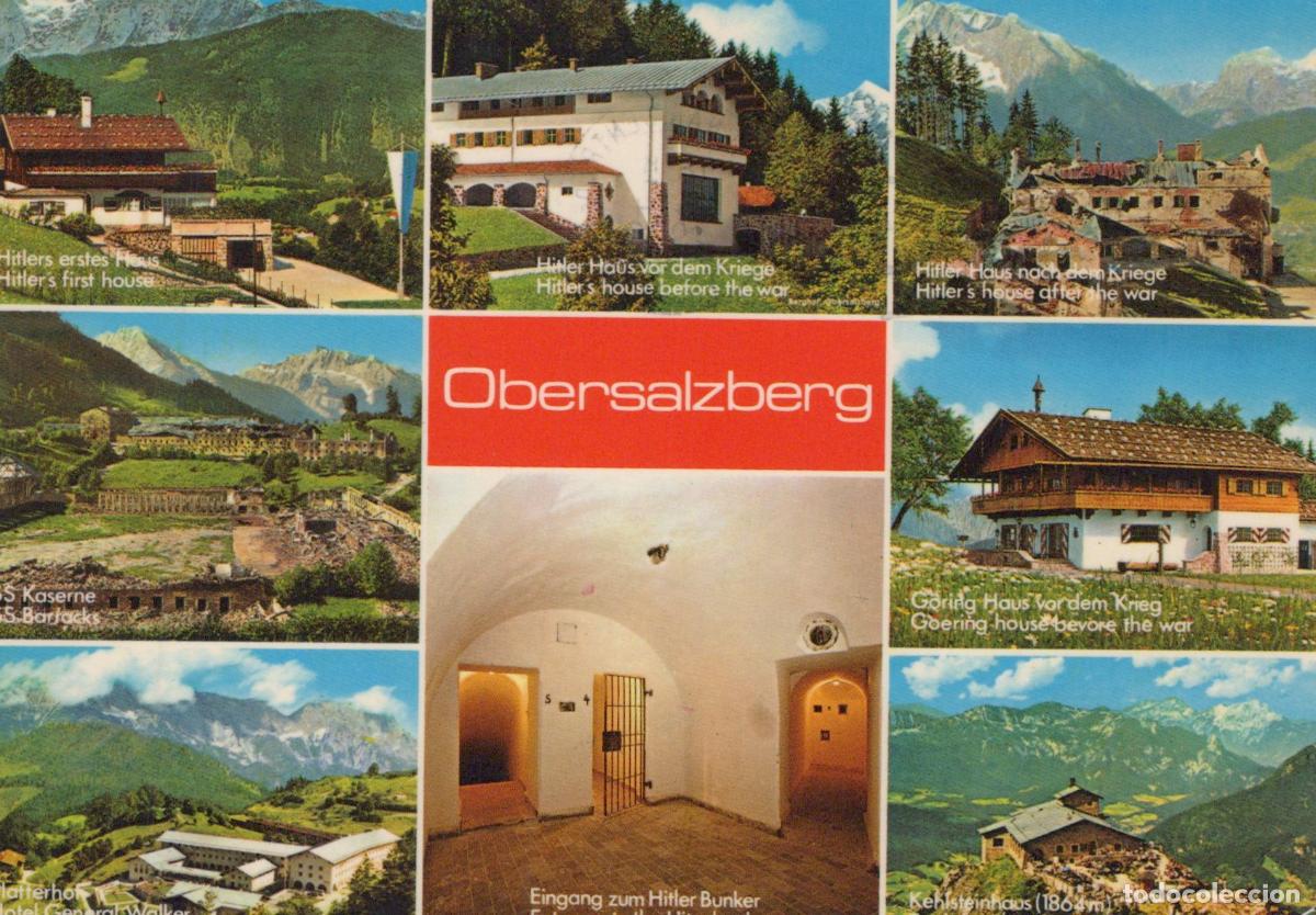 Postkarten: Germany Berchtesgaden Obersalzberg Hitler S House Barracks Goering House *YAR766