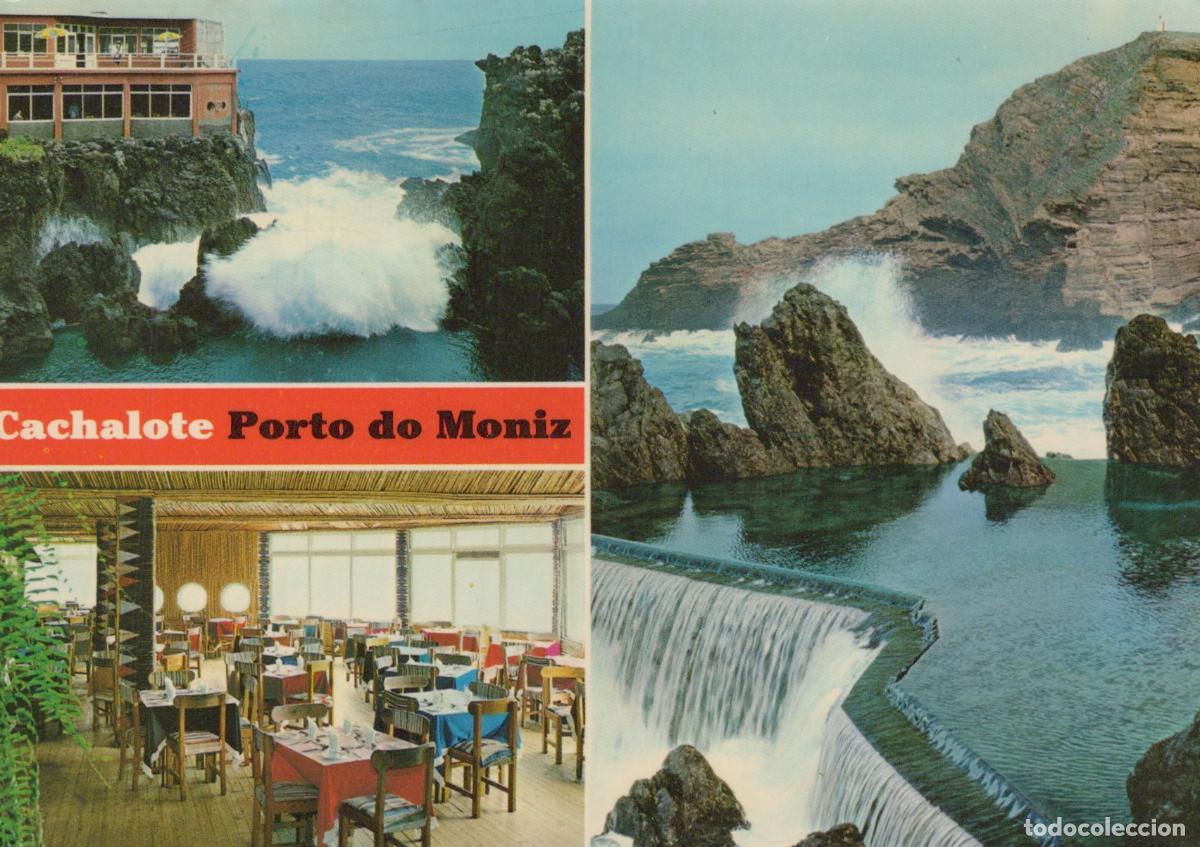 Postkarten: Portugal Porto Moniz Cachalote Restaurant and Natural Pools Seascape *YAR785