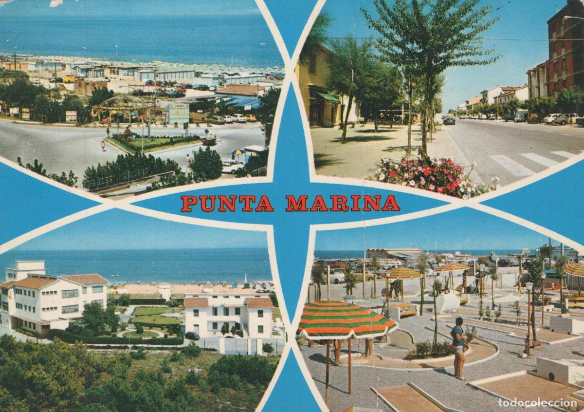 Postcards: Italy Punta Marina Coastal Town Beach Street View and Mini Golf *YAR846