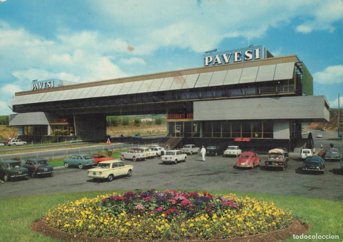 Postcards: Italy Siena Autostrada del Sole Pavesi Autogrill Restaurant Roadside *YAR870