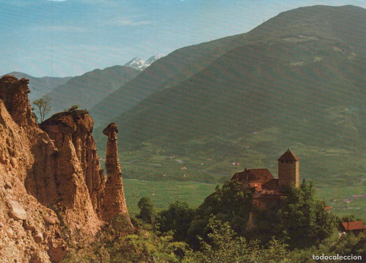 Cartes Postales: Italy Merano Tyrol Castle Near With Earth Pyramids Landscape *YAR882