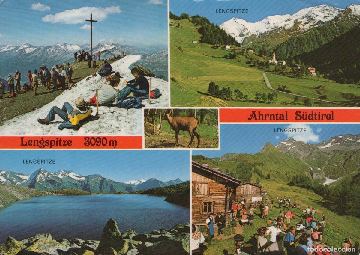 Cartes Postales: Italy Ahrntal Lengspitze 3090m S&uuml;dtirol and Mountain Lake Collage *YAR881