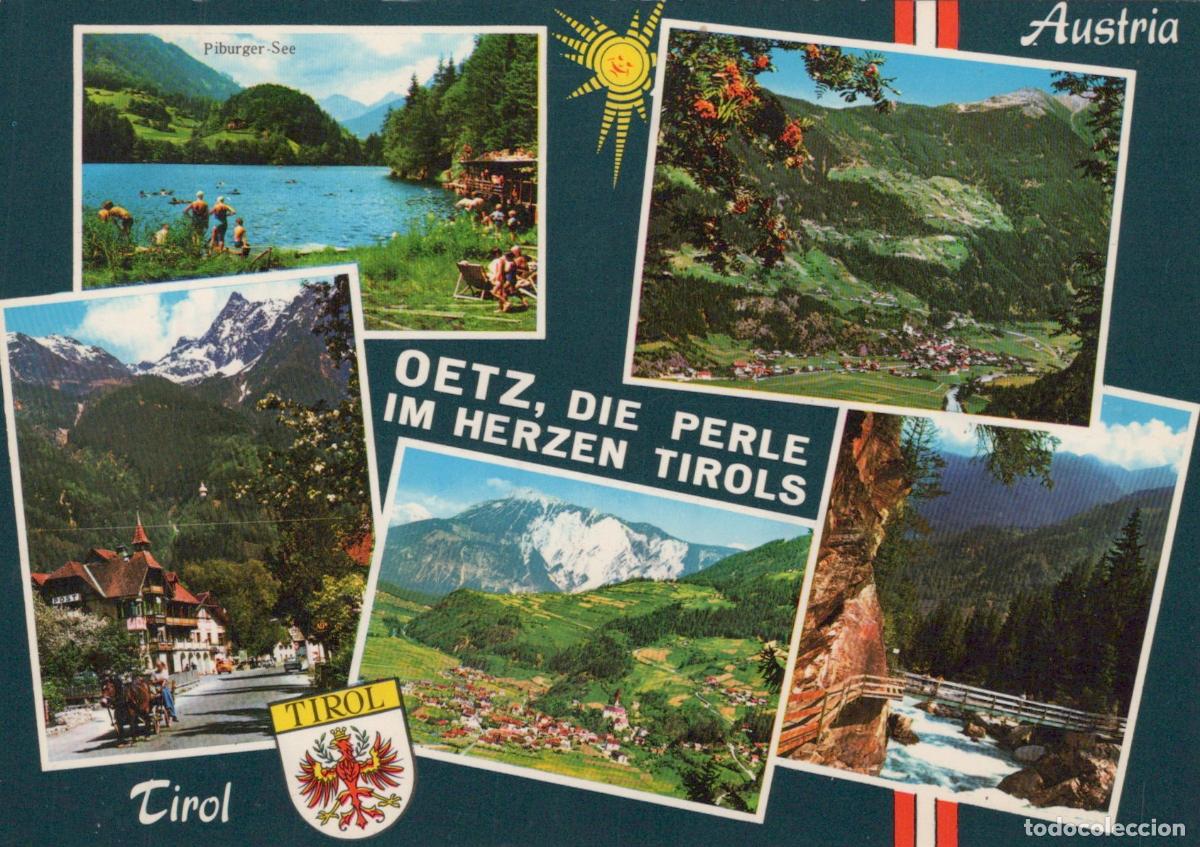 Cartes Postales: Austria Oetz Multi View Piburger See Lake Mountains Village *YAR896