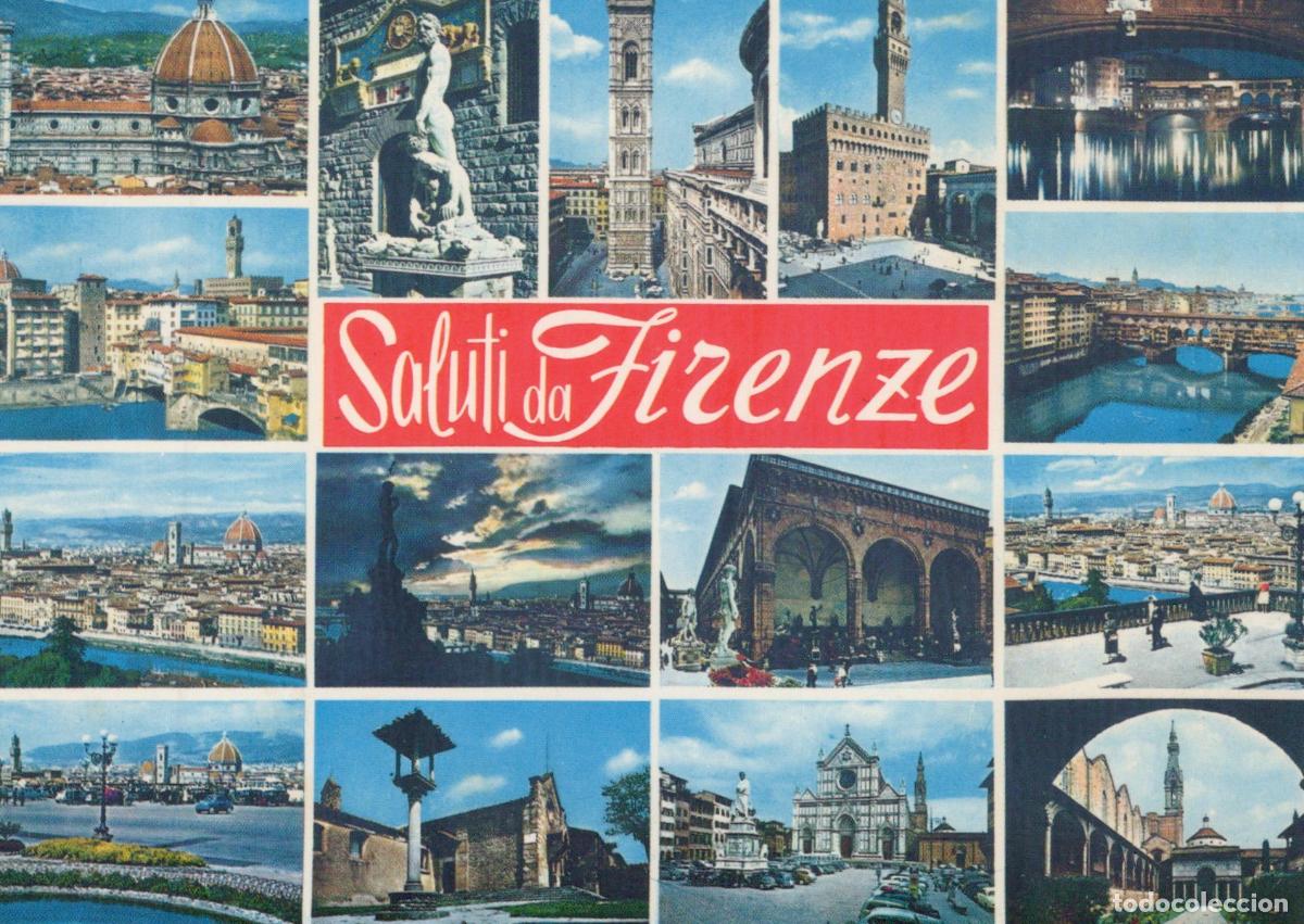 Cartes Postales: Italy Florence Multi View With Duomo Ponte Vecchio and Cityscapes *YAR929