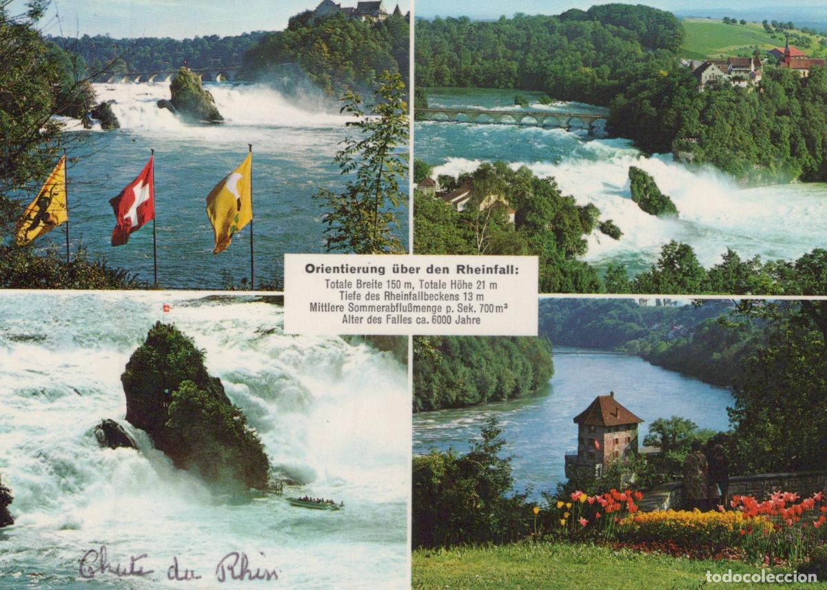 Cartes Postales: Switzerland Neuhausen am Rheinfall Rhine Falls Castle Laufen Unposted *YAR927