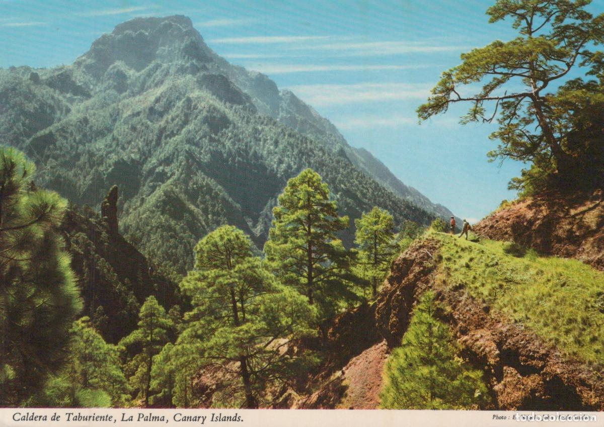 Cartes Postales: Spain La Palma Caldera de Taburiente Canary Islands Mountain Unposted *YAR941