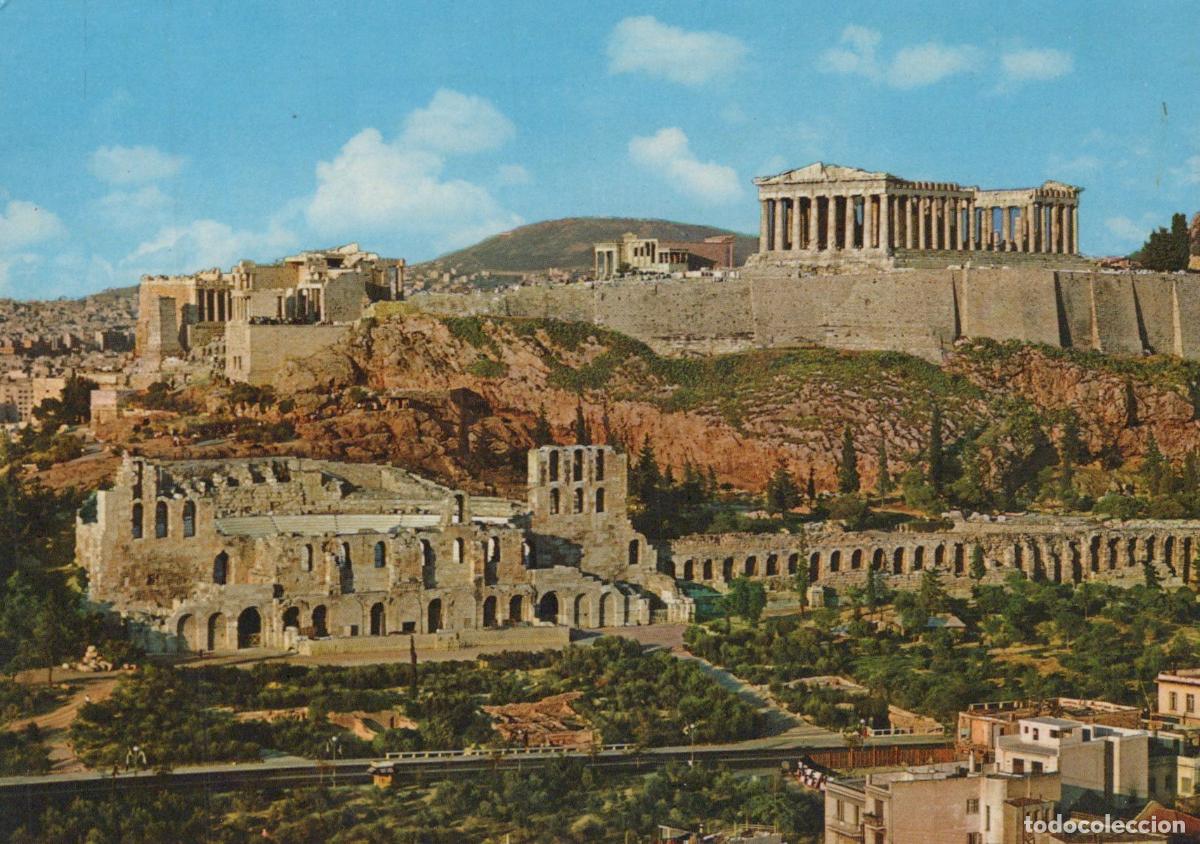 Cartes Postales: Greece Athens Acropolis General View Ancient Ruins Parthenon Temple *YAR946