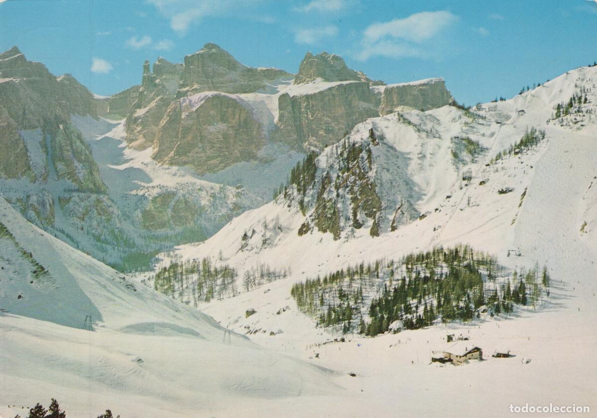 Cartes Postales: Italy Alta Badia Dolomites Sella Group Val Mezdi Winter Skiing Landscape *YAR964