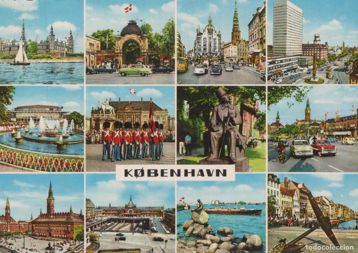 Cartes Postales: Denmark Copenhagen City Collage Tivoli Gardens Nyhavn Royal Guard *YAR974