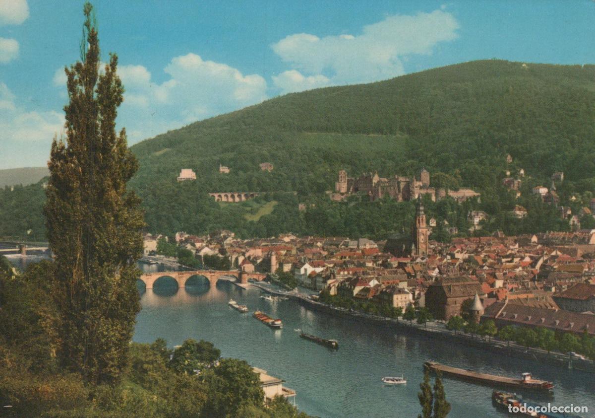 Cartes Postales: Germany Heidelberg Panoramic View of City River Neckar Castle Bridge *YAR977