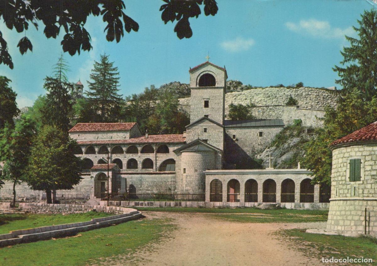 Cartes Postales: Montenegro Cetinje Monastery Historic Religious Building Architecture *YAR976