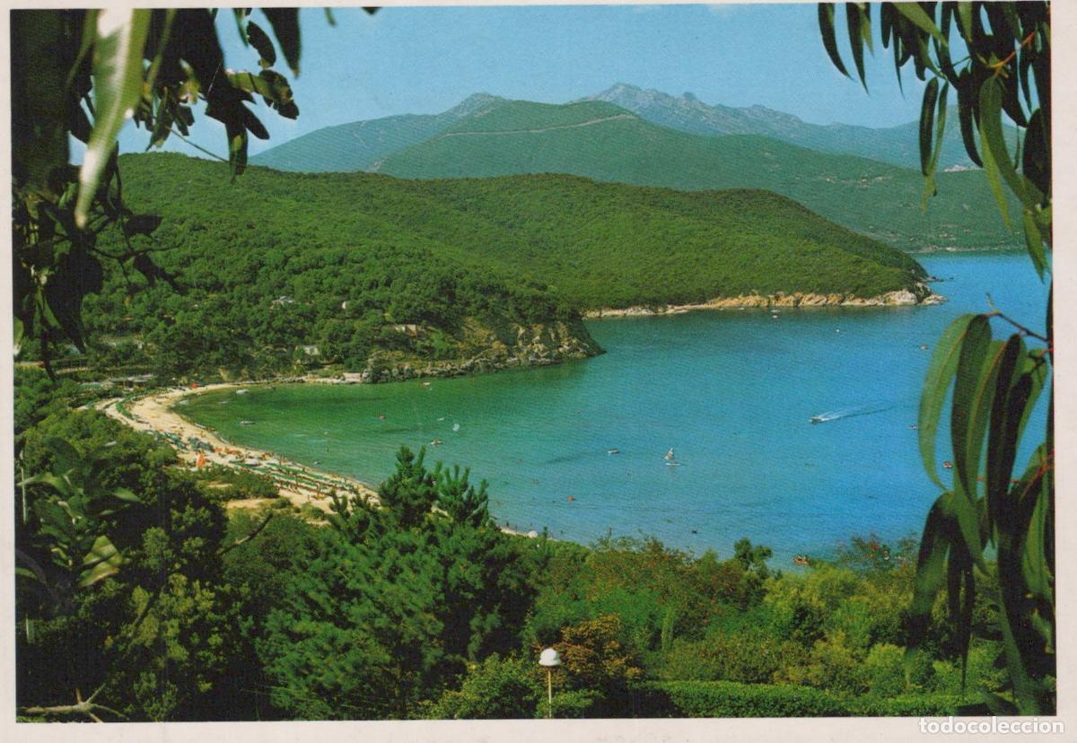 Cartes Postales: Italy Portoferraio Isola D Elba la Biodola Beach Bay Landscape *YAR981