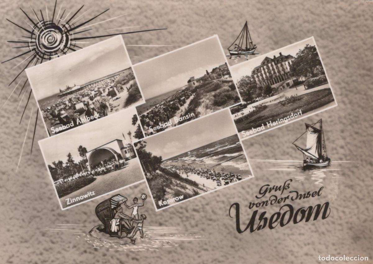 Postales: Germany Usedom Island Seebad Ahlbeck Bansin Heringsdorf Zinnowitz *YAS189