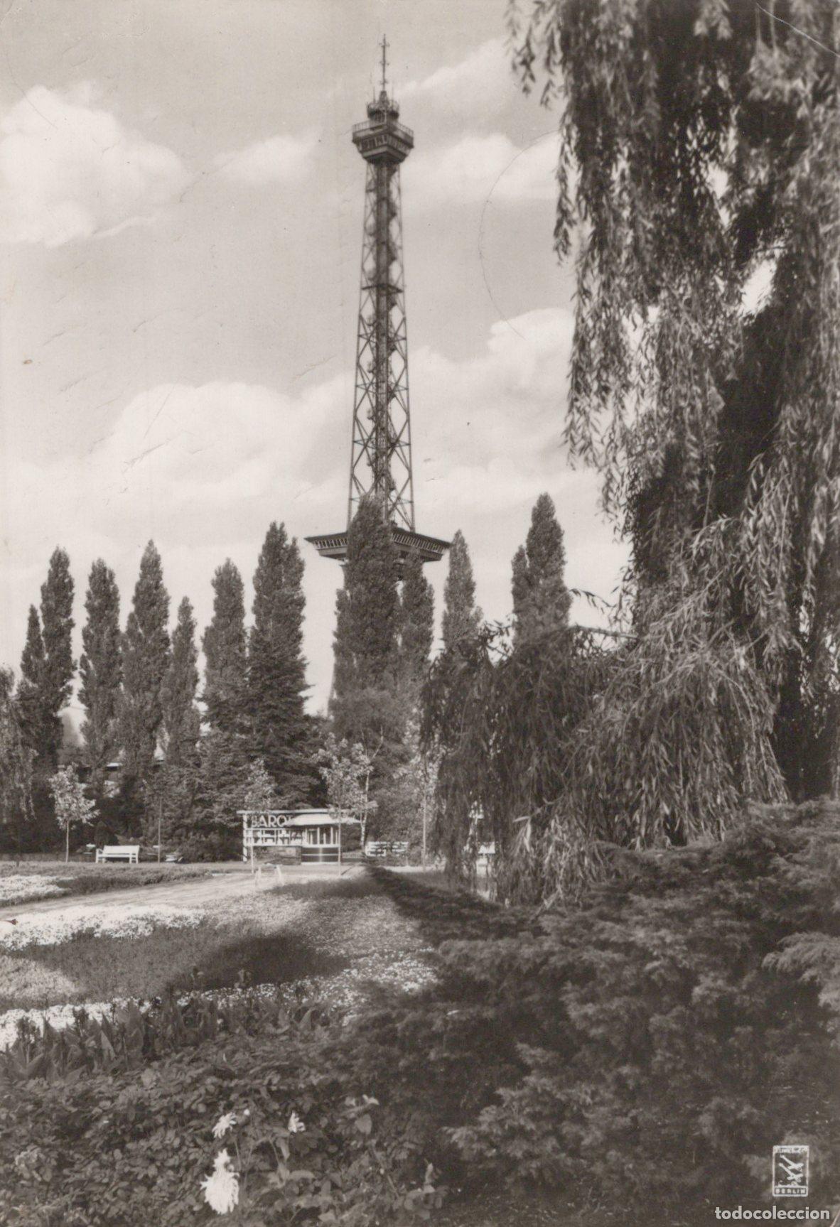 Postales: Germany Berlin Funkturm Radio Tower Park Landscape 1950s *YAS390